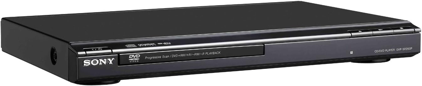 Sony DVP-SR200/B DVD Player Progressive Scan Black