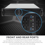 Empowered PC 2U Rackmount Workstation Server, Intel Core Ultra 7