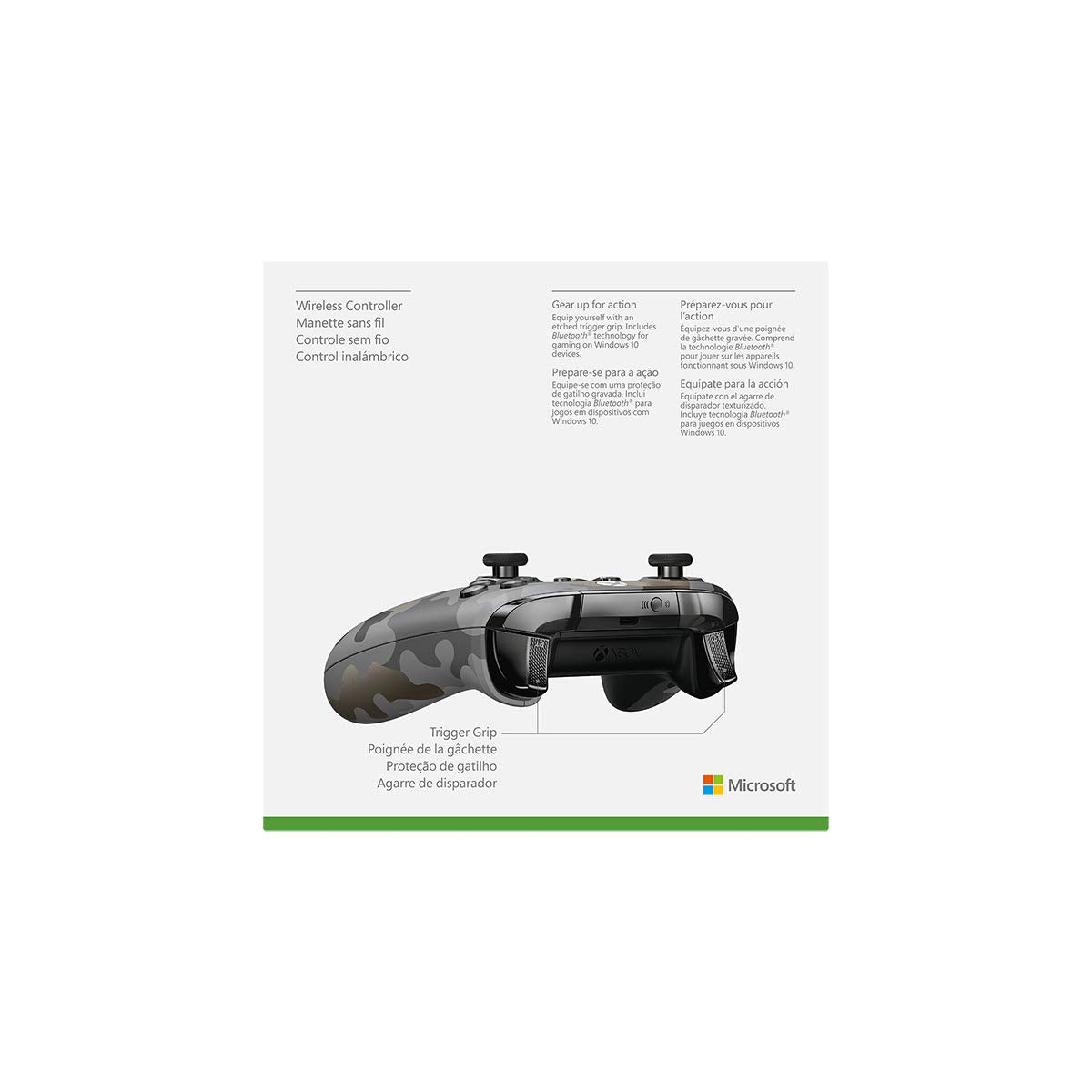 Microsoft WL3-00150 Xbox Wireless Night Ops Camo Controller
