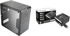 Thermaltake Smart 500W 80+ PSU with Cooler Master Q300L Case