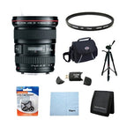 Canon EF 17-40mm f4L USM Wide Angle Zoom Lens Bundle