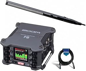 Sennheiser MKH 416 Shotgun Microphone Zoom F6 Bundle