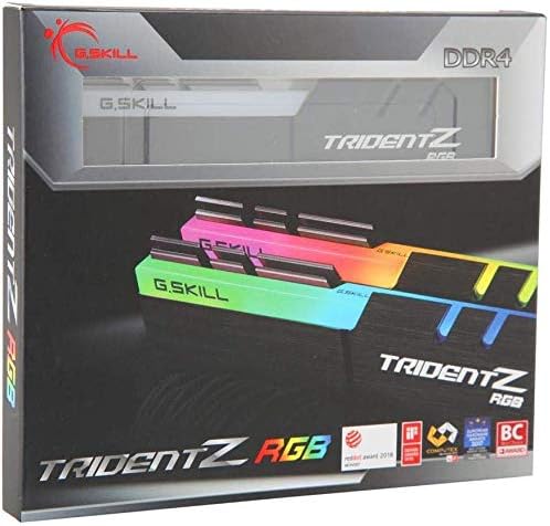 G.Skill F4-3200C16D-32GTZR Trident Z RGB 32GB (2x16GB) DDR4 3200 RAM