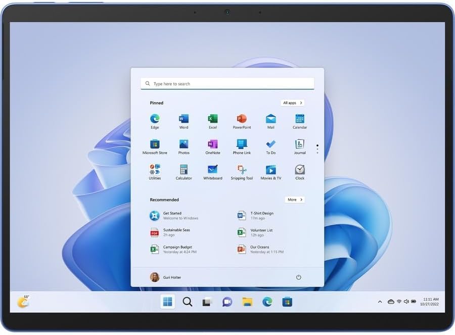 Microsoft QIY-00033 Surface Pro 9 i7 16GB 512GB SSD 13" Tablet