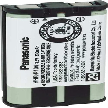 Panasonic HHR-P104A Cordless Phone Replacement Battery NiMH