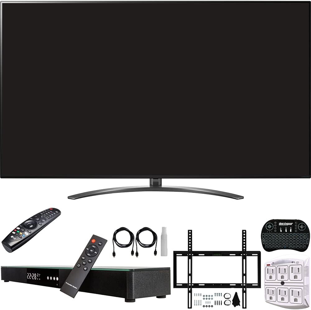 LG E2LG86SM9070 86" 4K NanoCell Smart TV Bundle