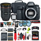 Canon 1897C002 EOS 6D Mark II DSLR Camera Bundle (Renewed)