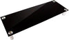 Monoprice 116359 Large Black Glass Multimedia Desktop Stand