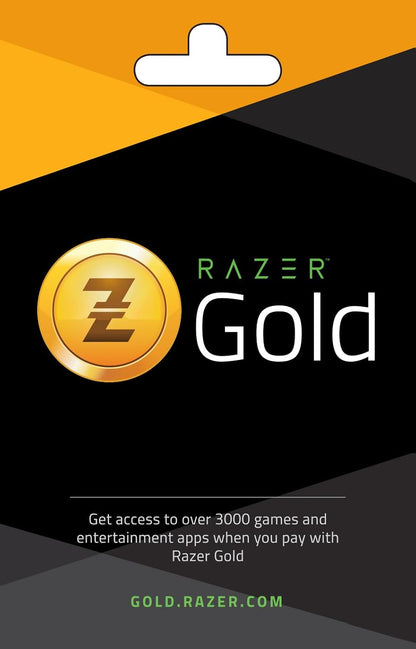 Razer VariableDenomination Gold Gift Card