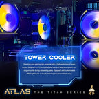 Periphio Atlas Ryzen 5 RX 6500 XT Gaming Desktop Bundle
