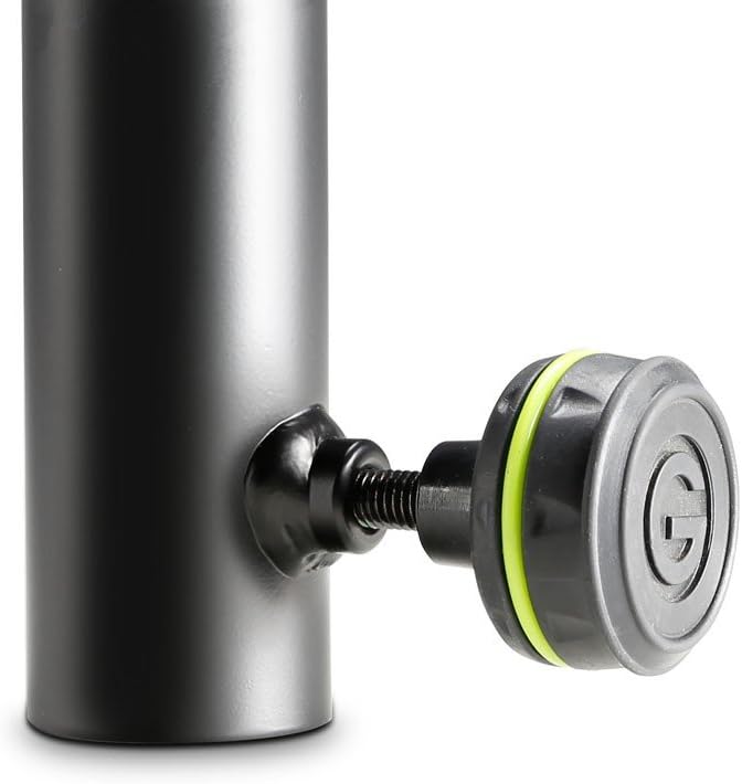 Gravity GRGSAT36B Black Speaker Stand T-Bar