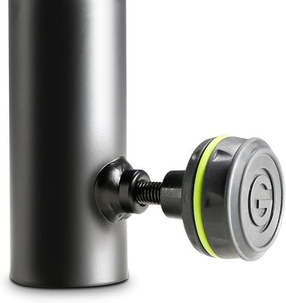 Gravity GRGSAT36B Black Speaker Stand T-Bar