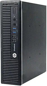 HP EliteDesk 800 G1 Ultra-Slim i5 Desktop PC (Renewed)