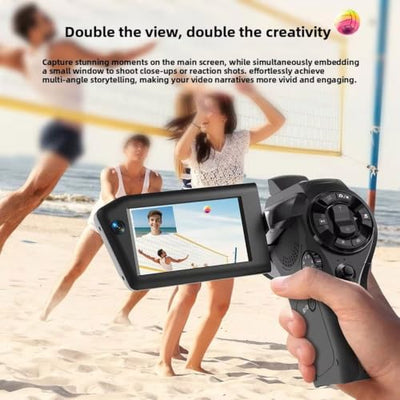 Raxmolo 8K Dual-Lens Digital Video Camcorder