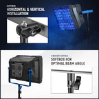 NEEWER 10103186 Softbox Diffuser for PL60C RGB LED Light