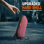 DSDFPFG Hard Shell Small Electronics Carrying Case