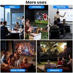 ZUVMITG 120-Inch Portable Freestanding Projector Screen