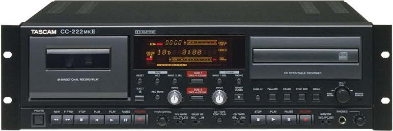 Tascam CC-222SL CD Recorder Cassette Combo — main product image