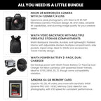 Nikon Z8 24-120mm Mirrorless Camera Lens Bundle
