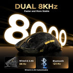 YUNZII M2 Tri-Mode Wireless Gaming Mouse