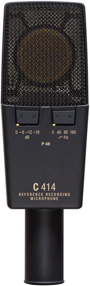 AKG 3059X00230 C414XLS Matched Pair Studio Condenser Microphone Set