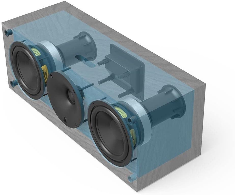 Monoprice 143160 Monolith C4 Center Channel Speaker