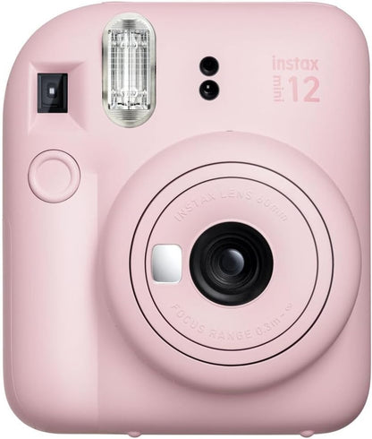 Fujifilm INSTAX Mini 12 Pink Instant Camera Bundle