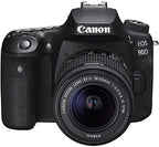 Canon EOS 90D DSLR 18-55mm Lens Bundle Renewed