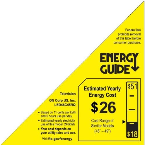 RCA LED46C45RQ 46-Inch 1080p LED TV