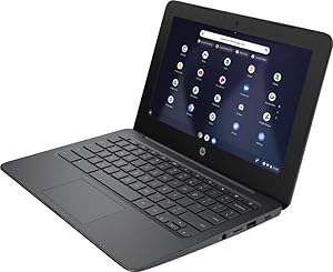 HP Chromebook 11.6" Celeron N3350 Bundle with USB Hub