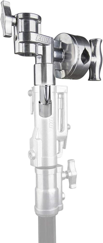 Kupo KG400512 4.5in Grip Head Junior Stud Receiver Silver