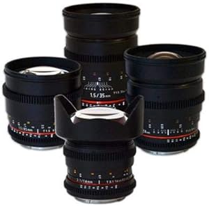 Rokinon Cinema Bundle 4 Lens Kit - Sony E Mount