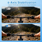 Xoieod 4K 60FPS Waterproof Action Camera with Stabilization