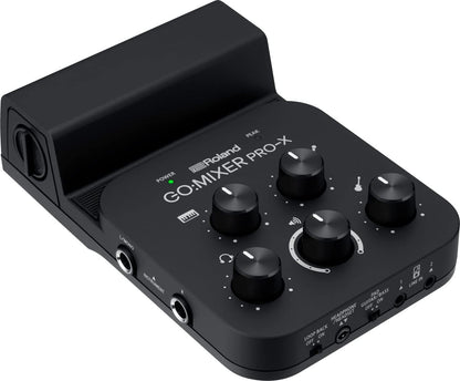 Roland GO:MIXER PRO-X: Smartphone Audio Mixer, 7-Channel, Livestreaming