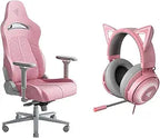 Razer Enki Gaming Chair & Kraken Kitty Headset - RGB Comfort
