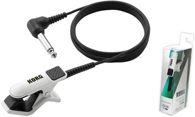 Korg CM-200-WHBK Clip-On Contact Microphone White/Black