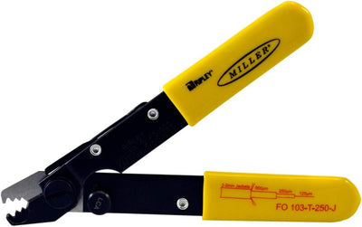 Miller 80677-FO103-T-250-J Three-Hole Fiber Optic Stripper