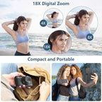 Tymzur 4K Vlogging Camera with Flip Screen and WiFi