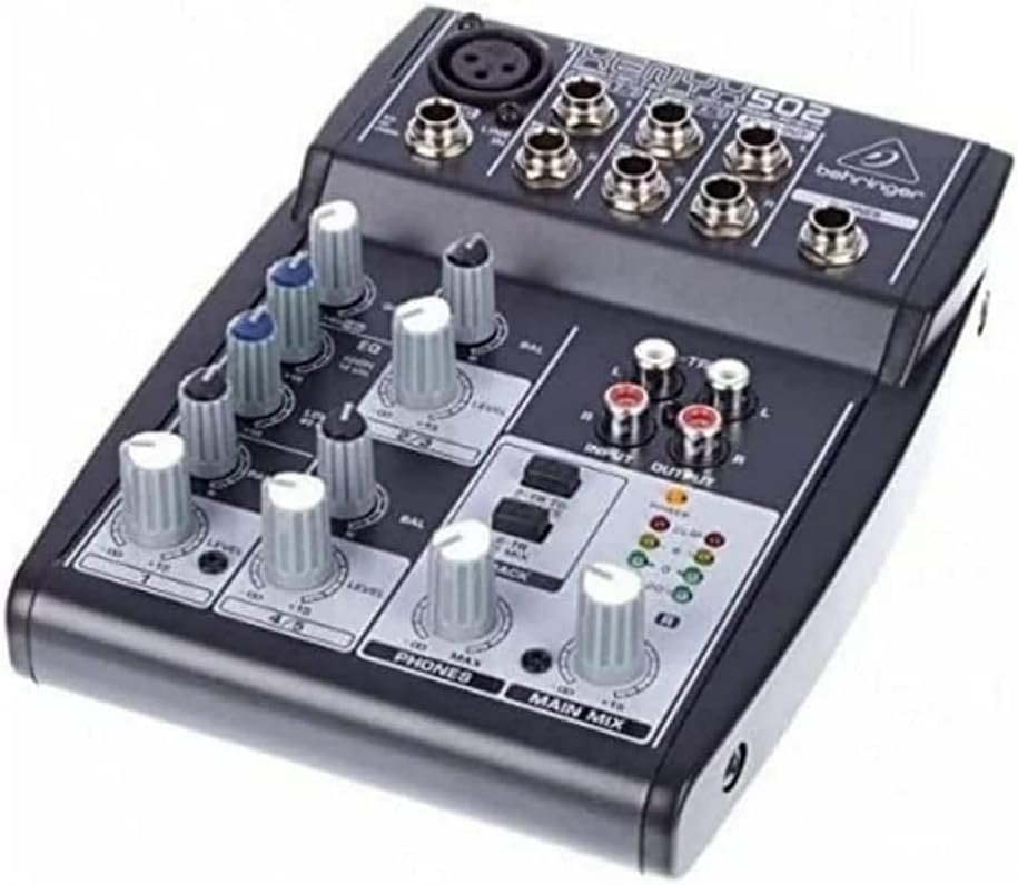 Behringer 502 XENYX 5-Input Premium Mixer with Mic Preamp