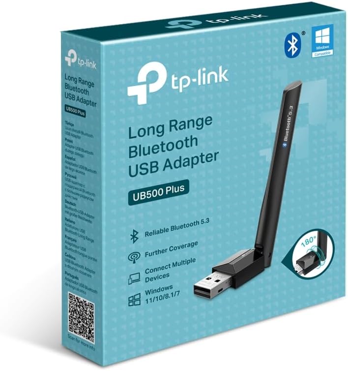 TP-Link UB500 Plus Bluetooth 5.3 Adapter for PC