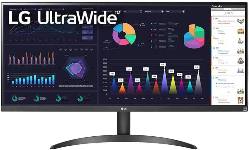 LG 34WQ500-B 34" UltraWide FHD IPS Monitor