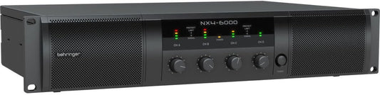 Behringer NX4-6000 4-Channel Power Amplifier
