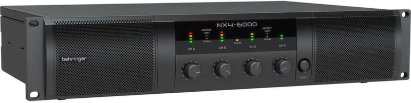Behringer NX4-6000 4-Channel Power Amplifier — main product image
