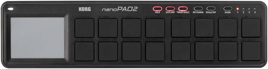 Korg nanoPAD2BK Slim-Line USB MIDI Controller Black