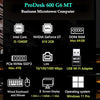 HP ProDesk 600 Business Microtower Desktop, Core i5-10400F