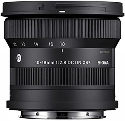 Sigma 207975 10-18mm F2.8 DC DN Wide Angle Lens - X Mount