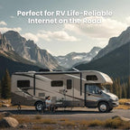 Starlink Mini Compatible Kit: 4th-Gen Antenna with Wi-Fi Router