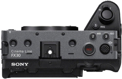 Sony SONILMEFX30B-008 FX30 Cinema Camera Sigma Lens Bundle