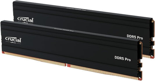 Crucial CP2K16G56C46U5 Pro RAM: 32GB (2x16GB) DDR5 5600MHz Desktop Memory
