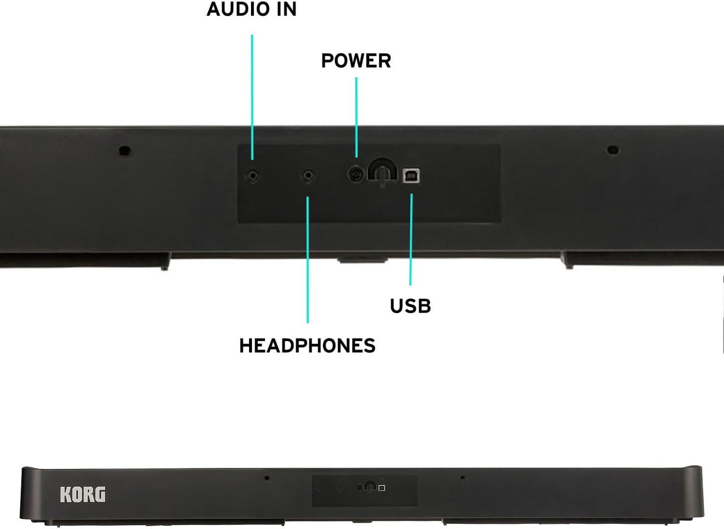 Korg B2BK 88-Key Weighted Digital Piano